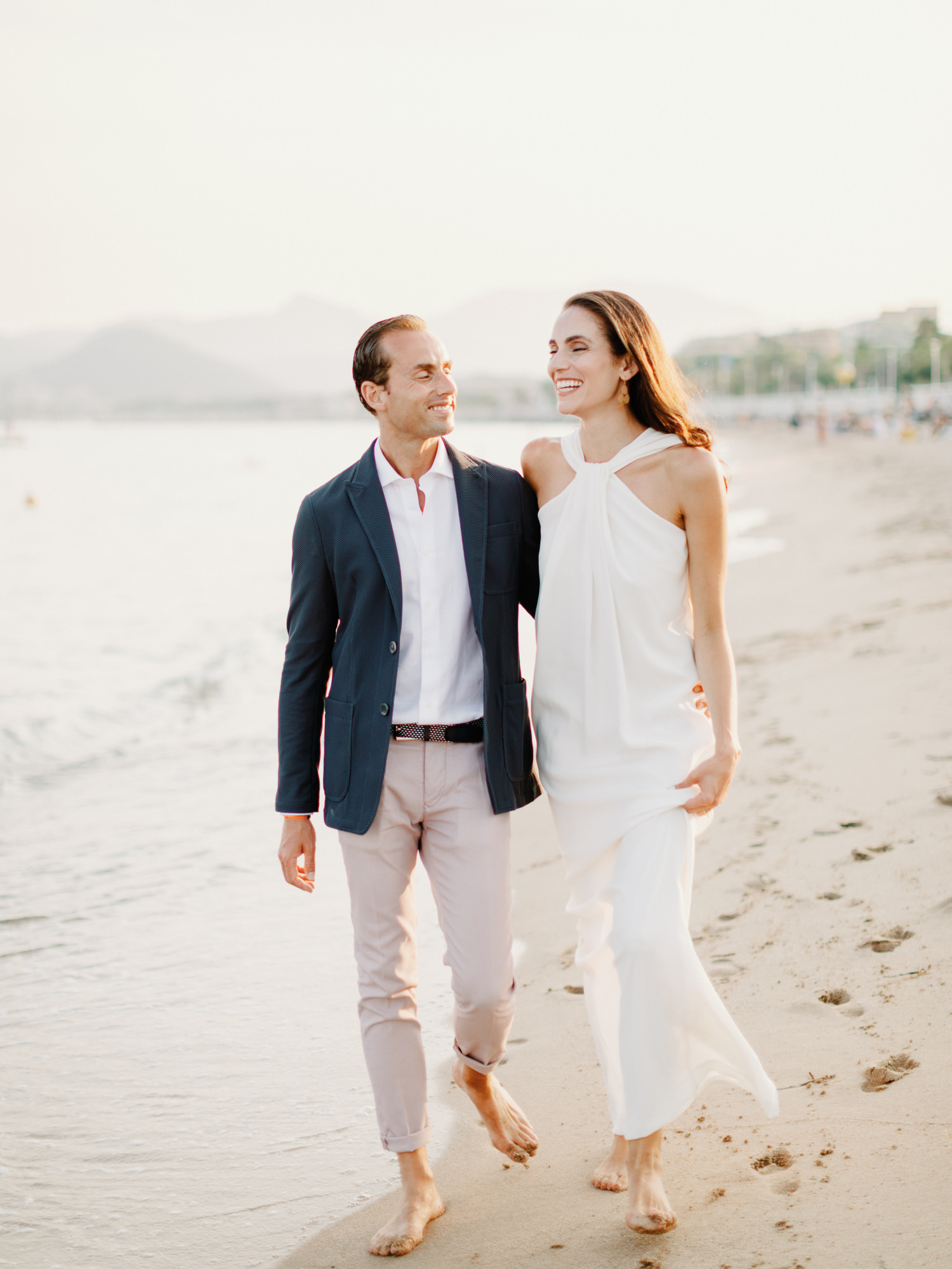 Engagement photo session on the French Riviera