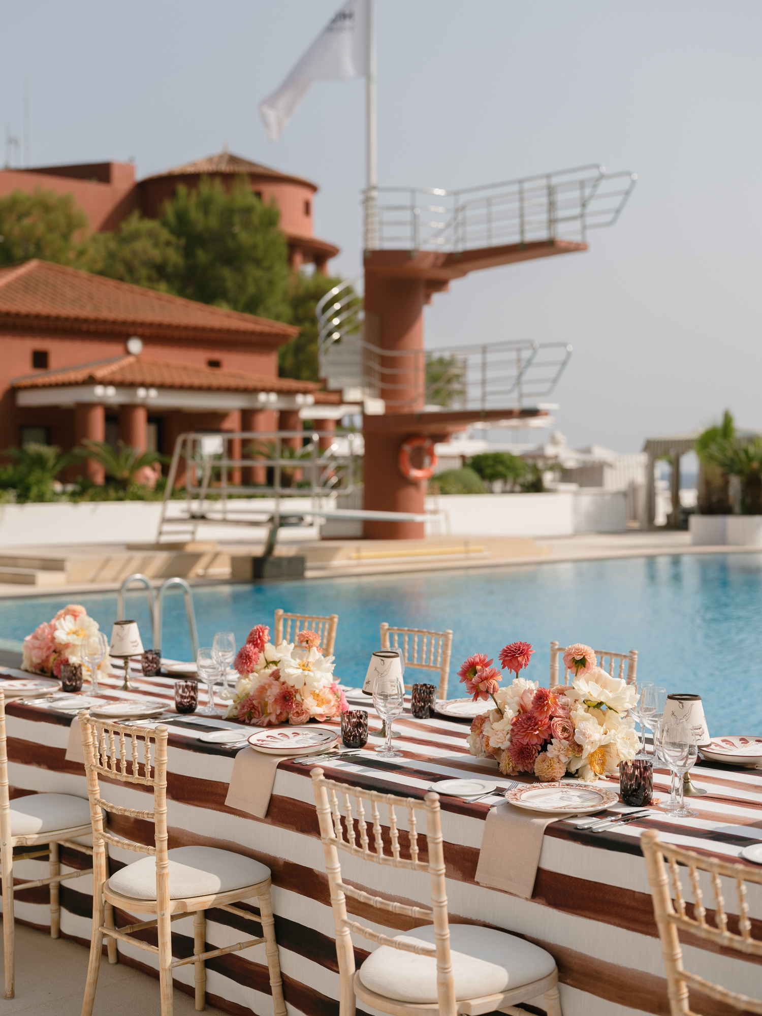 Wedding couple at Monte-Carlo Bay Hotel, Monaco