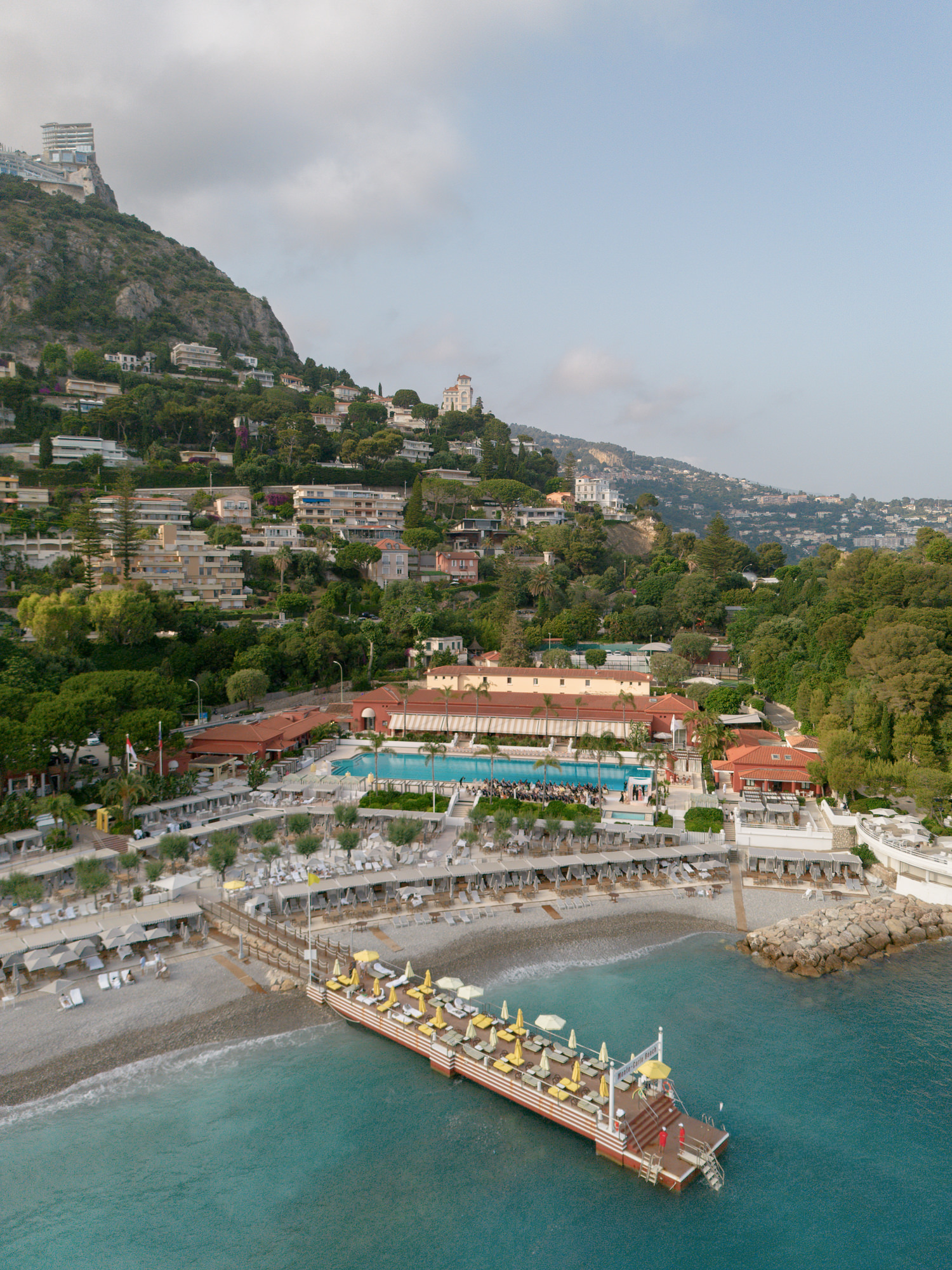 Wedding celebration at Monte-Carlo Bay Hotel, Monaco