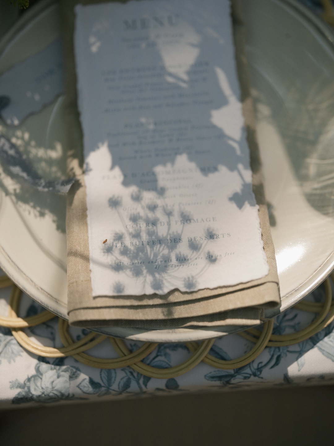 Bride getting ready for her Provence wedding